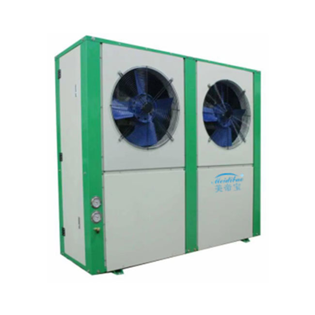 Vertical 3 Phase Industrial Air Source Heat Pump